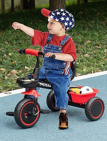 Tricycle pour enfant évolutif avec siège réglable