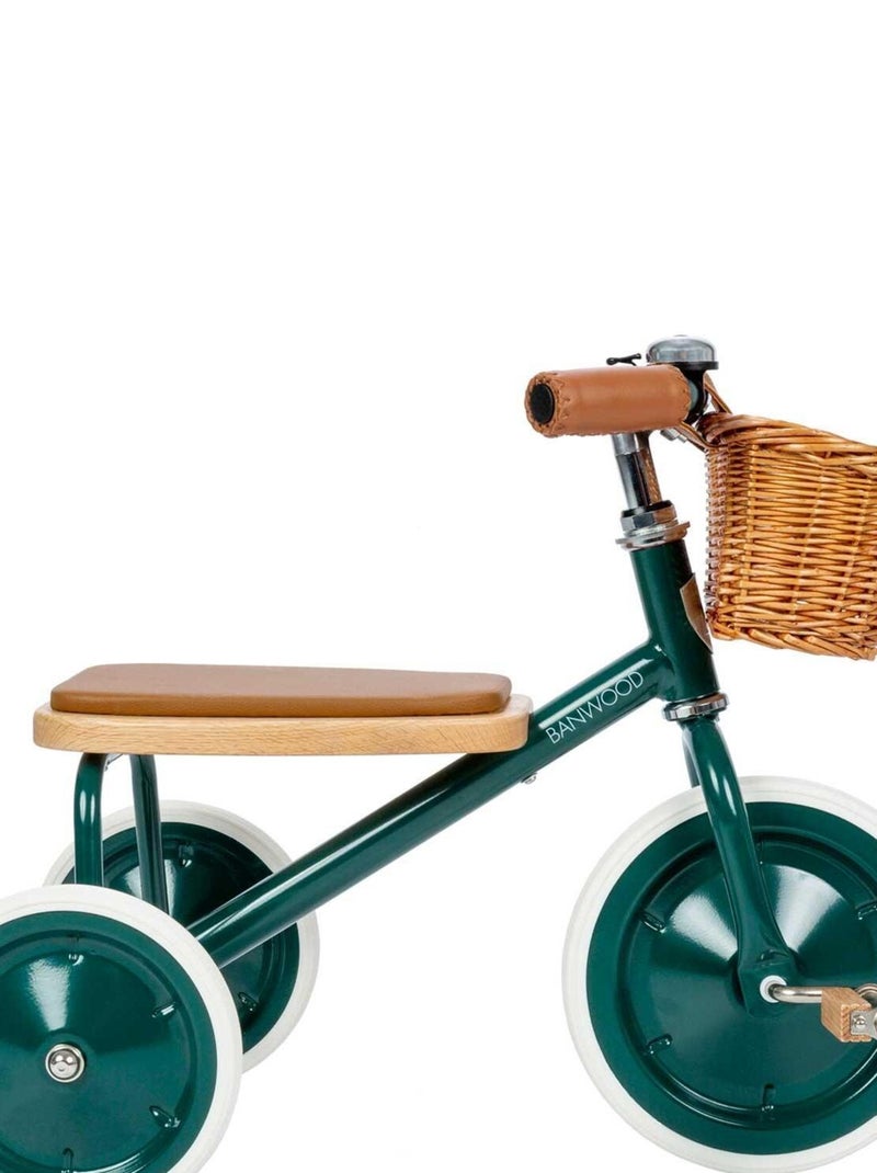 Tricycle vintage en métal vert Banwood Vert - Kiabi
