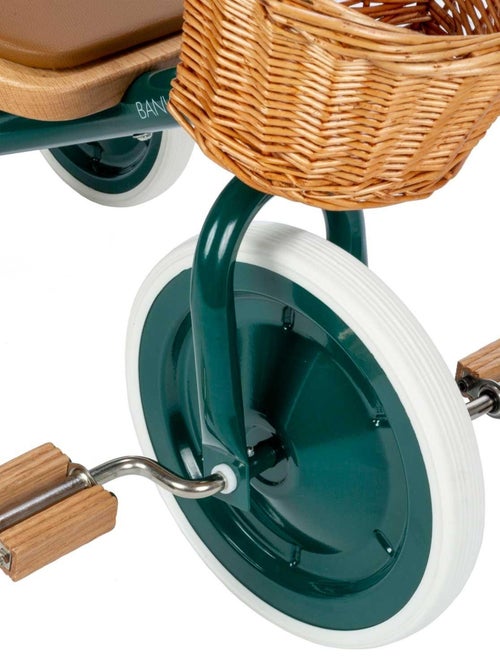 Tricycle vintage en métal vert Banwood - Kiabi