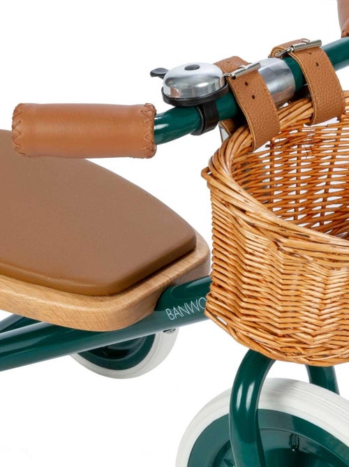 Tricycle vintage en métal vert Banwood - Kiabi
