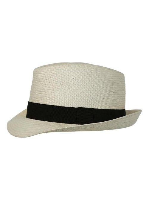 Trilby panama véritable pliable - Kiabi