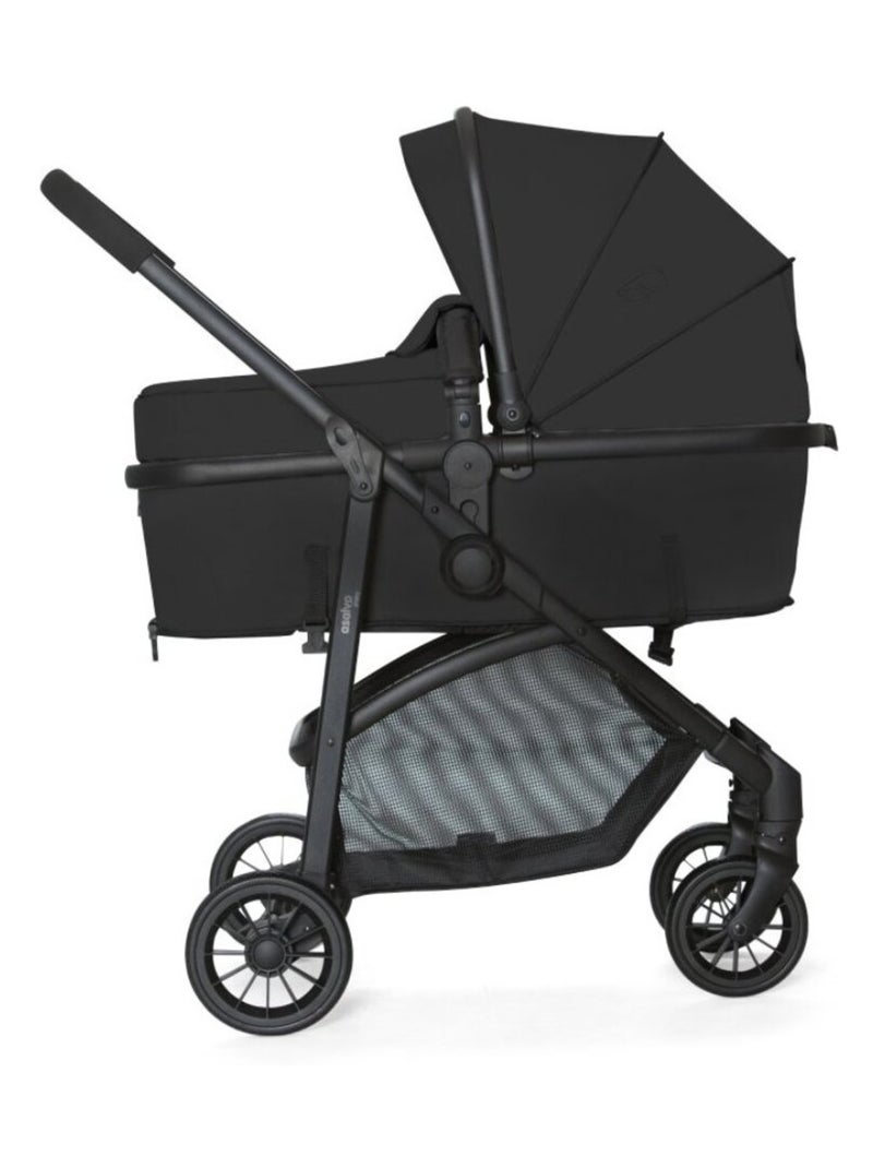 Trio convertible poussette-nacelle-siège auto Biarritz Noir - Kiabi