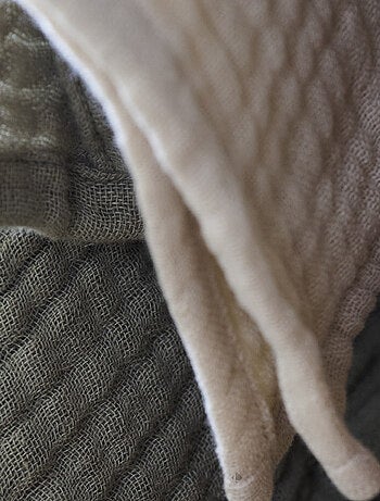 Trio de torchons de cuisine mousseline de coton KEA TABLE