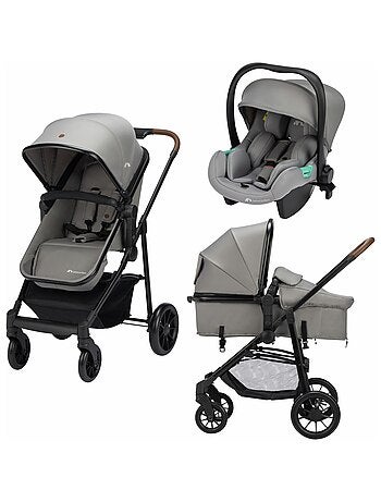 Trio Haze, Poussette avec assise convertible en nacelle, Cosi i-Size