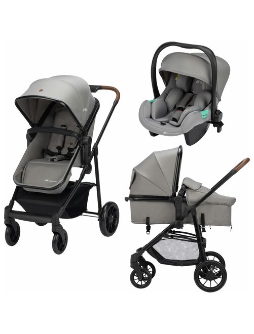 Trio Haze, Poussette avec assise convertible en nacelle, Cosi i-Size - Kiabi