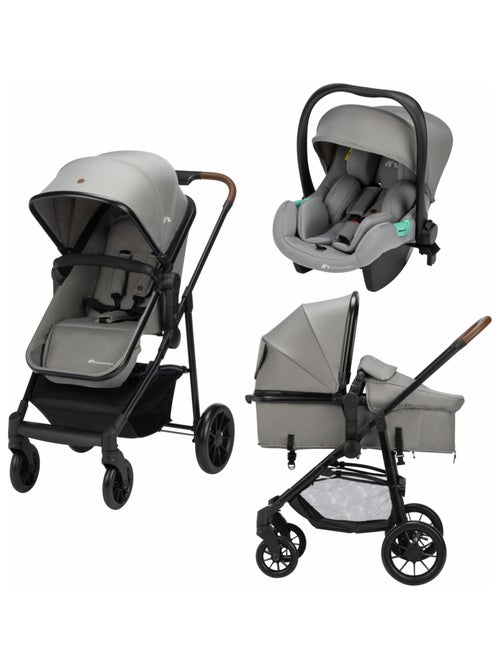 Trio Haze, Poussette avec assise convertible en nacelle, Cosi i-Size - Kiabi