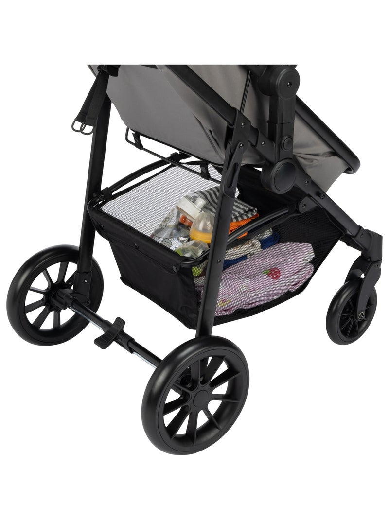 Trio Haze, Poussette avec assise convertible en nacelle, Cosi i-Size Gris clair - Kiabi