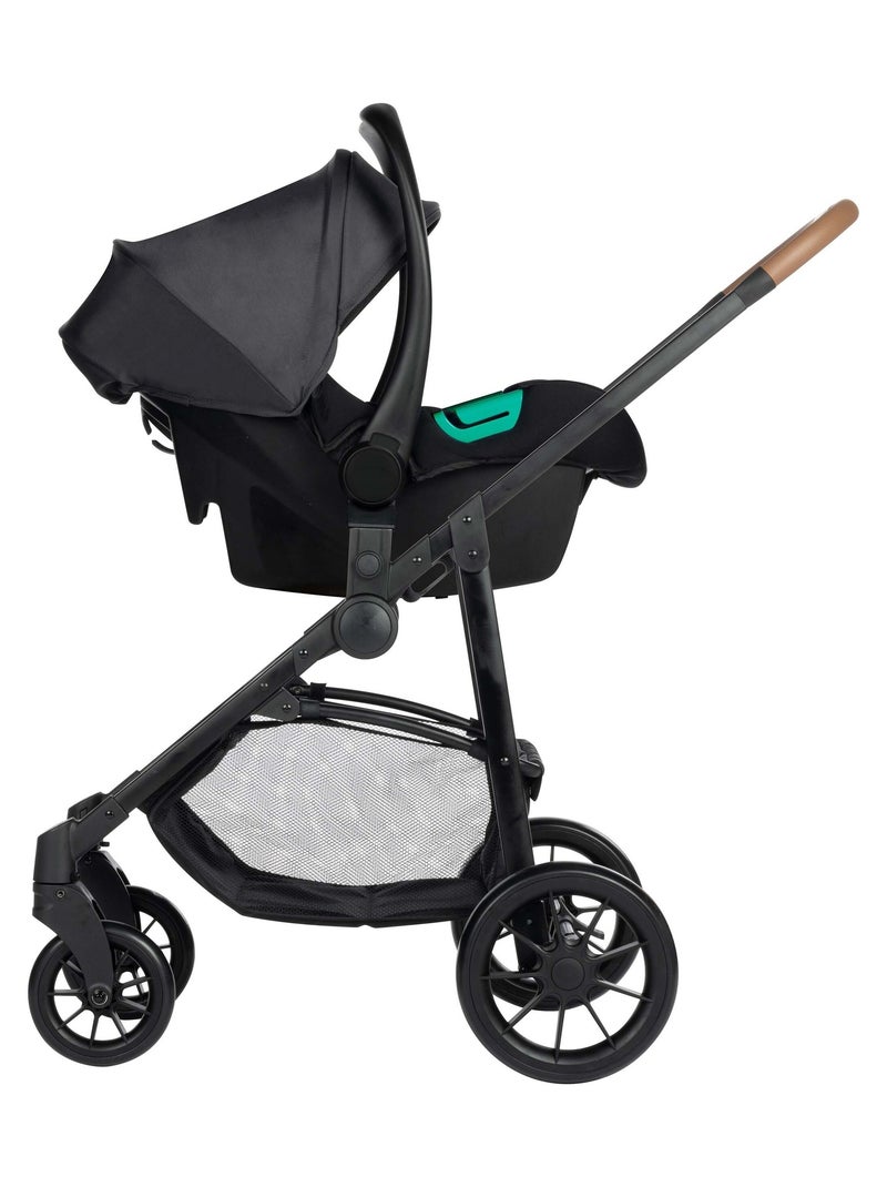 Trio Haze, Poussette avec assise convertible en nacelle, Cosi i-Size Gris - Kiabi