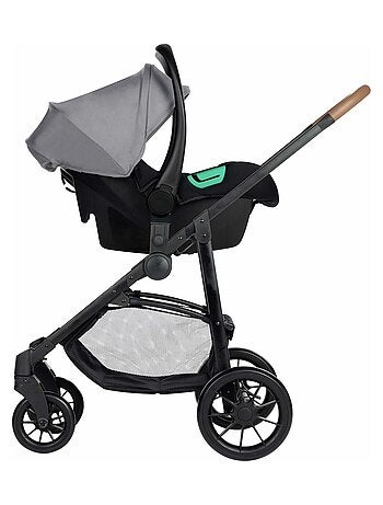 Trio haze, poussette avec assise convertible en nacelle, cosi i-size