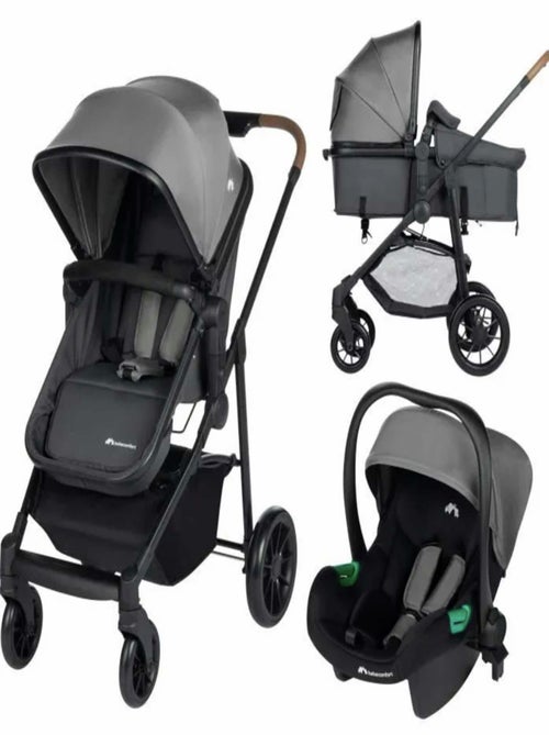 Trio Haze, Poussette avec assise convertible en nacelle, Cosi i-Size - Kiabi