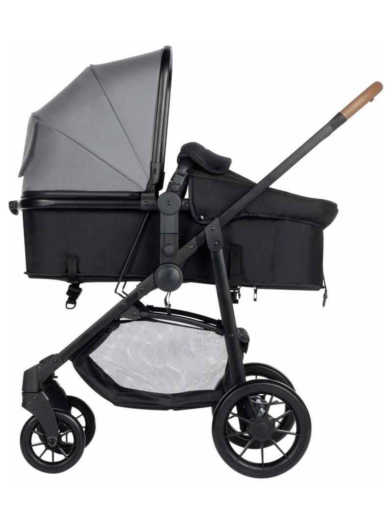 Trio Haze, Poussette avec assise convertible en nacelle, Cosi i-Size Noir Gris - Kiabi