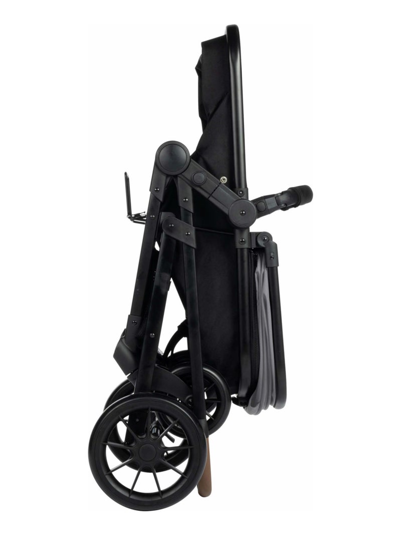 Trio Haze, Poussette avec assise convertible en nacelle, Cosi i-Size Noir Gris - Kiabi