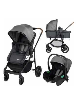 Trio Haze, Poussette avec assise convertible en nacelle et Cosi i-Size