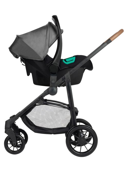 Trio Haze, Poussette avec assise convertible en nacelle et Cosi i-Size - Kiabi