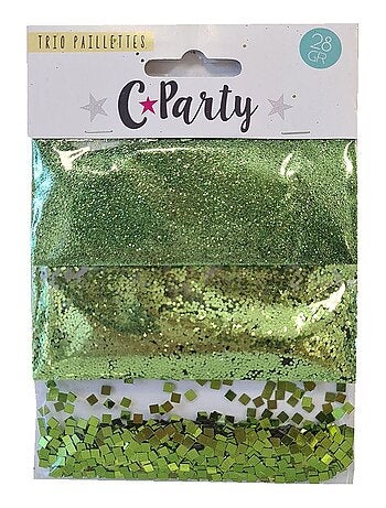 Trio paillettes Roses