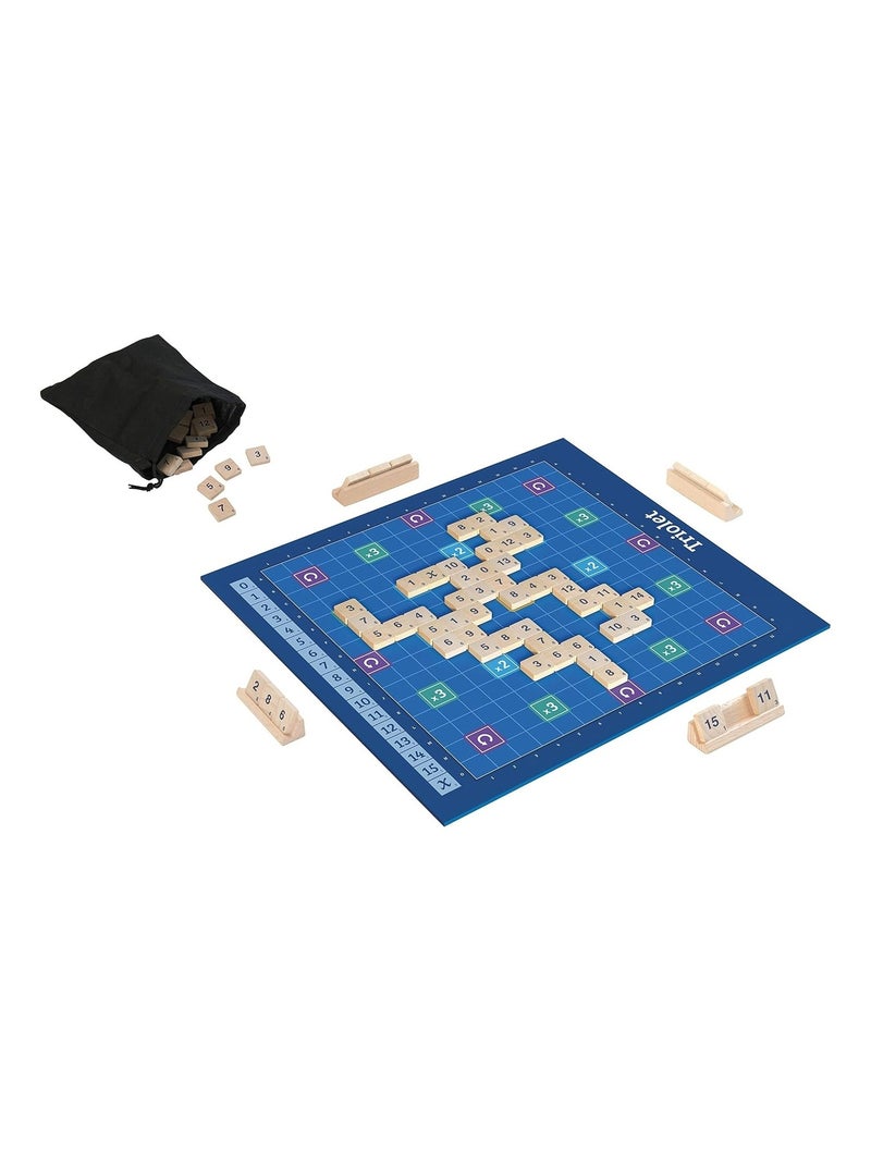 Triolet jeu de calcul Bleu - Kiabi