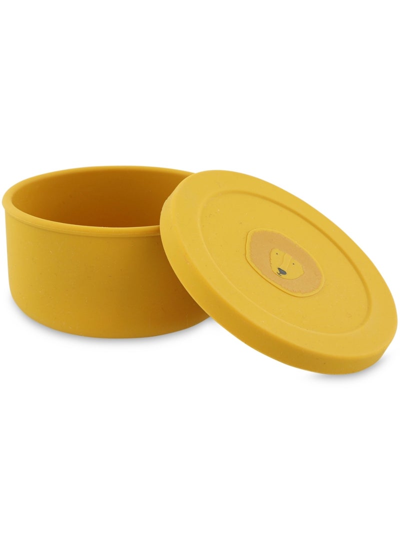 Trixie - Boîte à goûter en silicone MR. LION Jaune - Kiabi