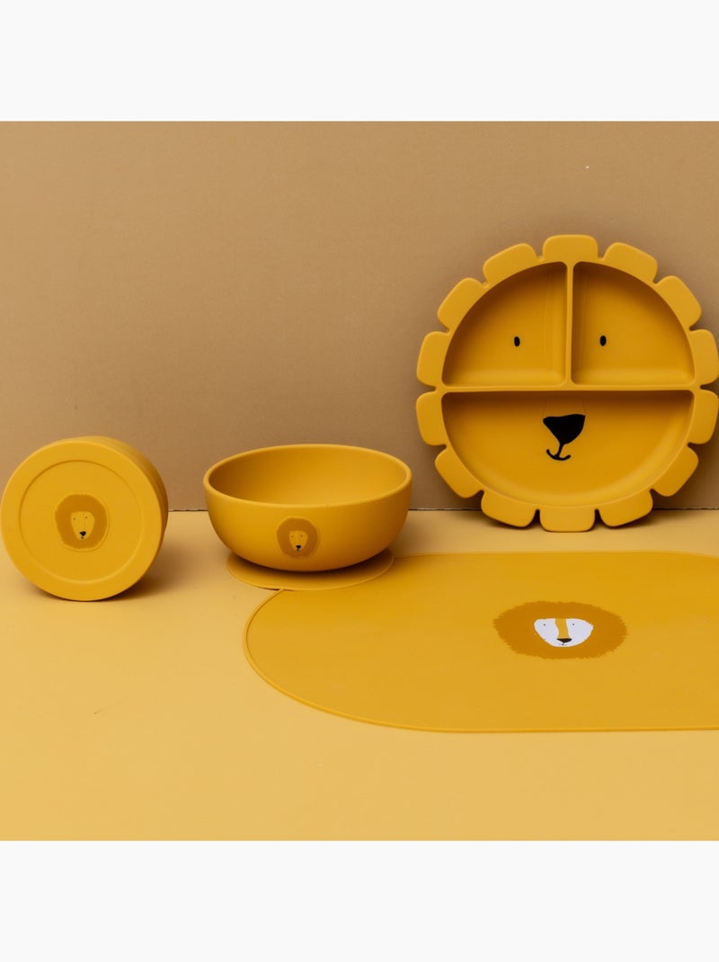 Trixie - Boîte à goûter en silicone MR. LION Jaune - Kiabi
