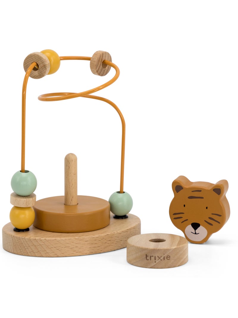 Trixie - Boulier avec tour à empiler Orange - Kiabi