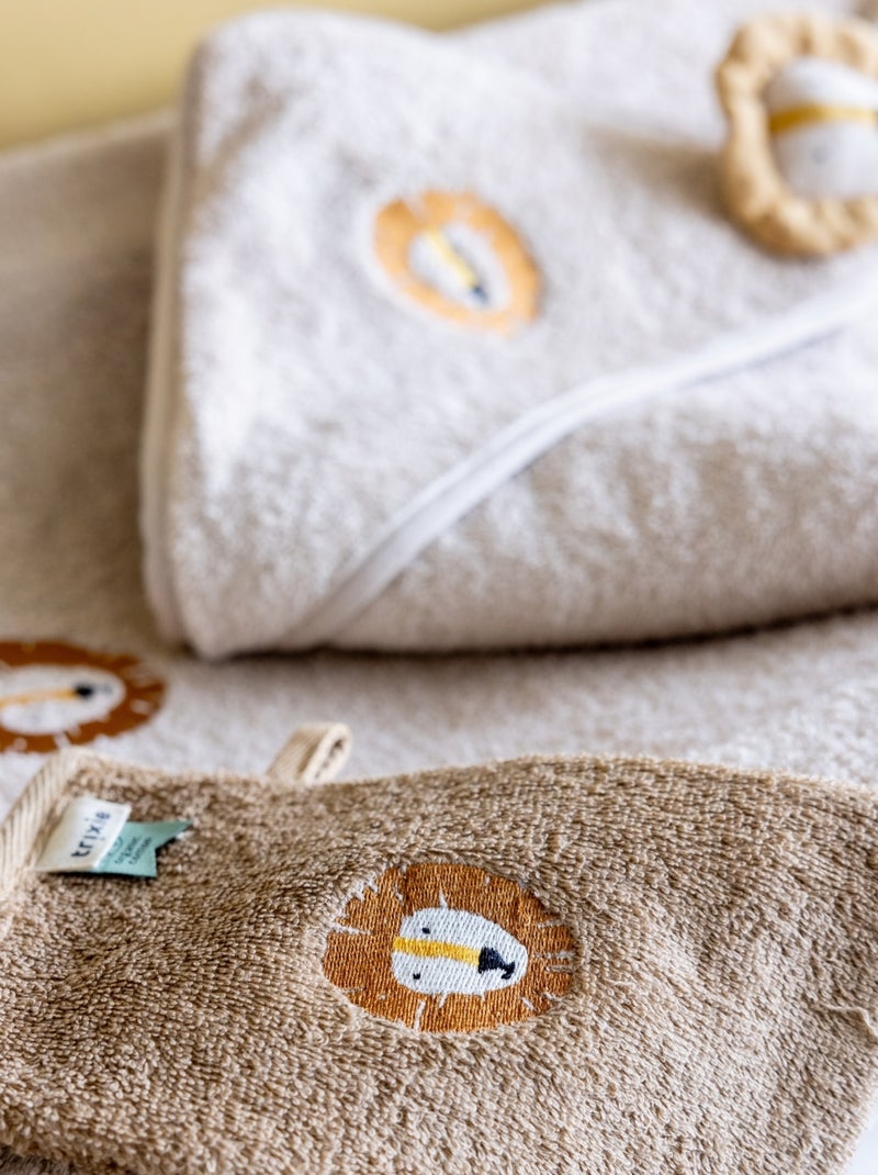 Trixie - Cape de bain Ecru - Kiabi