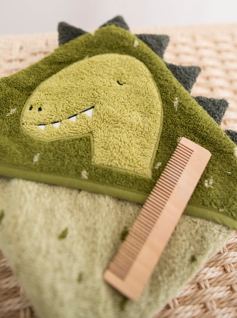 Trixie - Cape de bain Mr. Dino Vert - Kiabi