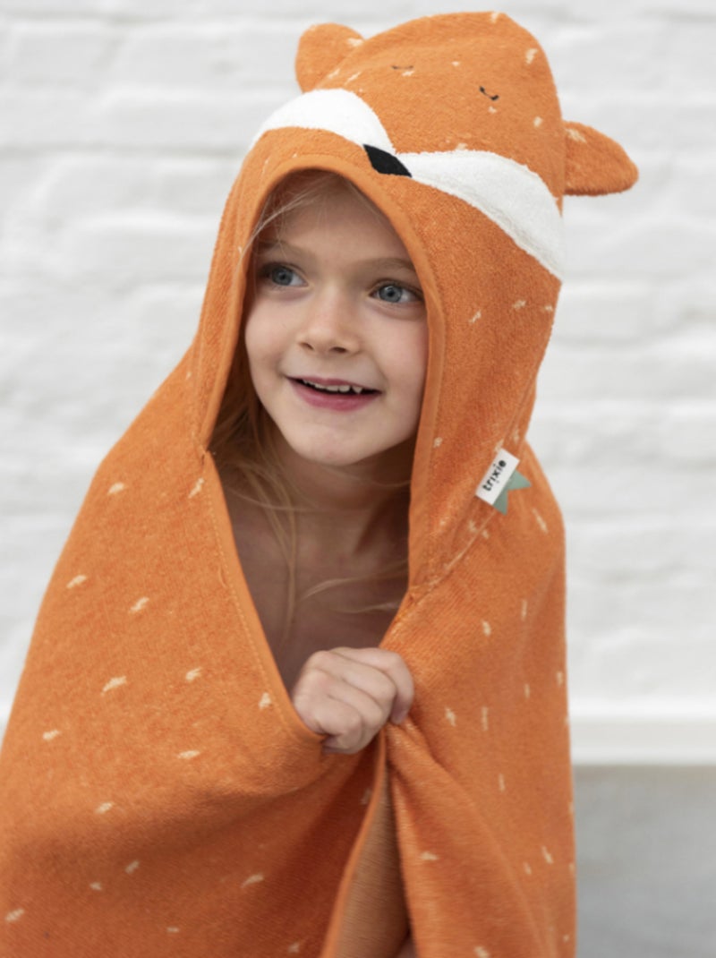 Trixie - Cape de bain renard Mr. Fox Orange - Kiabi
