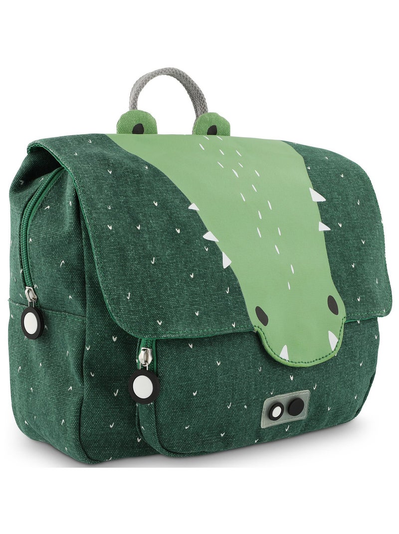 Trixie - Cartable A4 maternelle MR. CROCODILE Vert - Kiabi