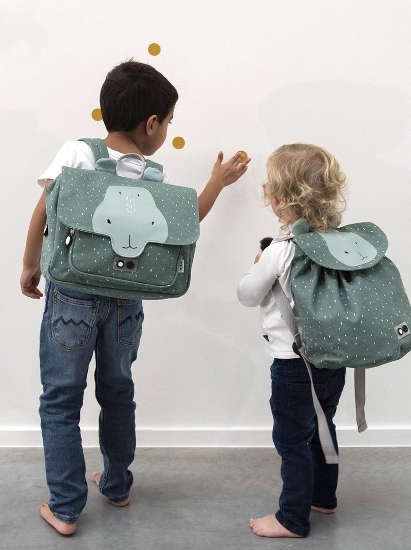 Trixie - Cartable A4 maternelle MR. HIPPO Bleu - Kiabi