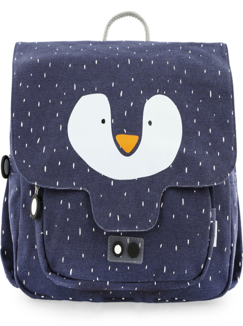 Trixie - Cartable A4 maternelle MR. PENGUIN Bleu - Kiabi