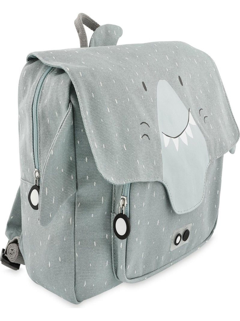 Trixie - Cartable A4 maternelle MR. SHARK Gris - Kiabi