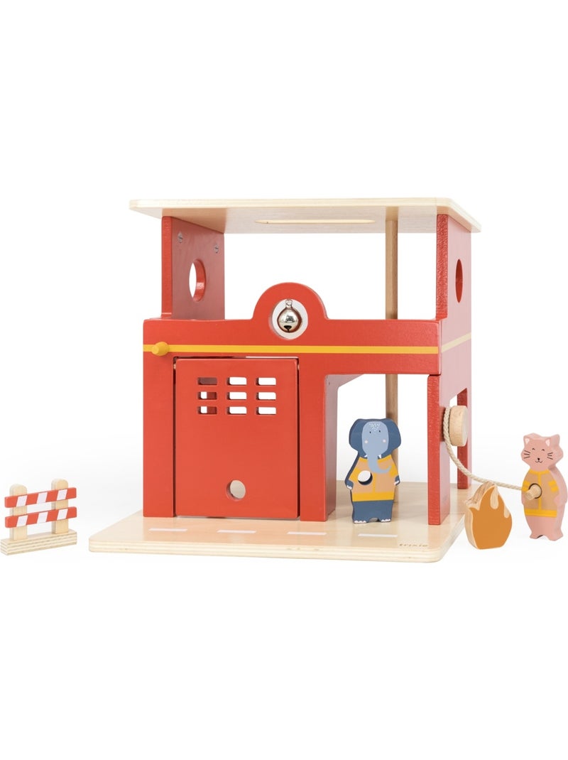 Trixie - Caserne de pompiers Rouge - Kiabi