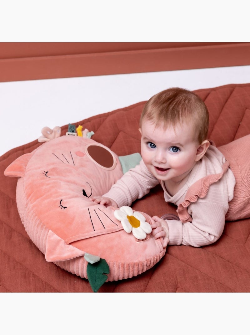 Trixie - Coussin d'activités Rose - Kiabi