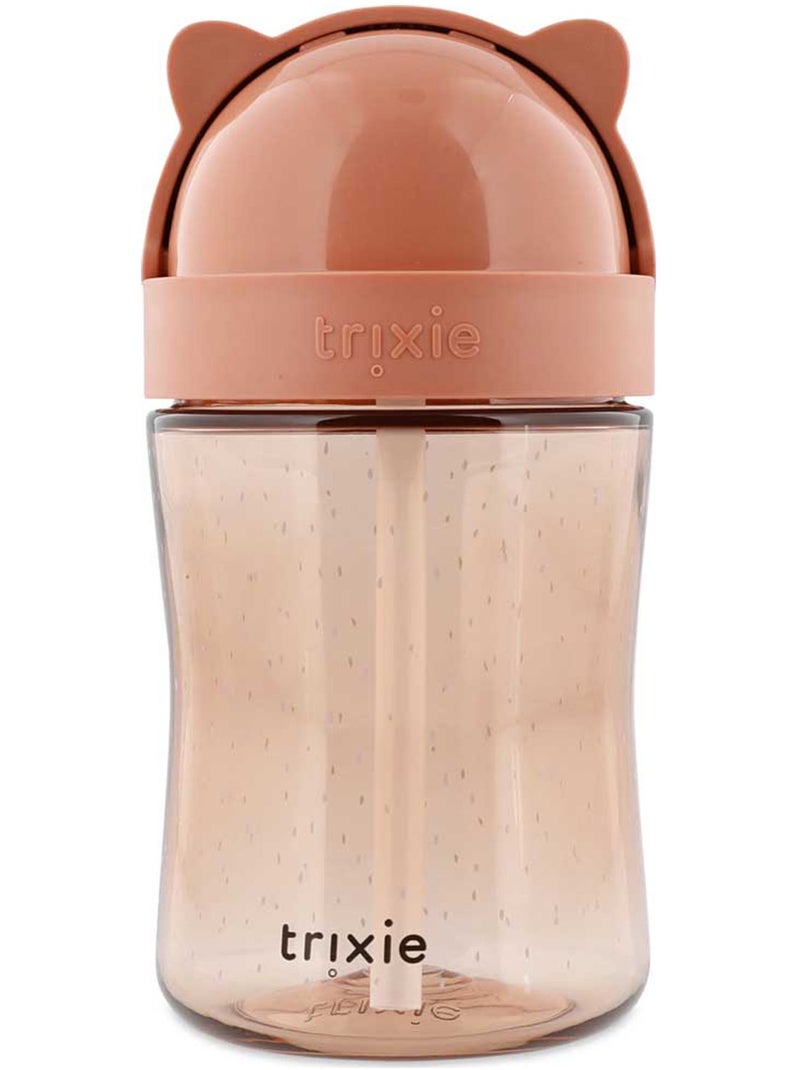 Trixie - Gobelet avec paille Rose - Kiabi