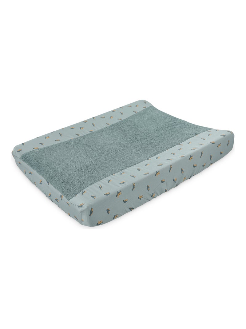 Trixie -  Housse de matelas à langer PEPPY PENGUINS Bleu - Kiabi