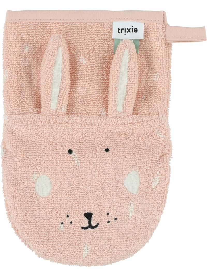 Trixie - Lot 2 gants de toilette Mrs. Cat-Mrs. Rabbit Rose - Kiabi