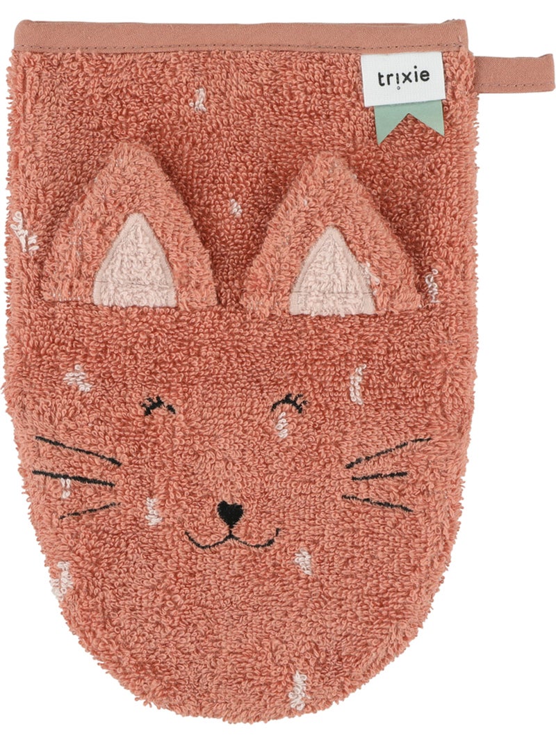 Trixie - Lot 2 gants de toilette Mrs. Cat-Mrs. Rabbit Rose - Kiabi