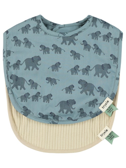 Trixie - Lot de 2 bavoirs de naissance - Kiabi