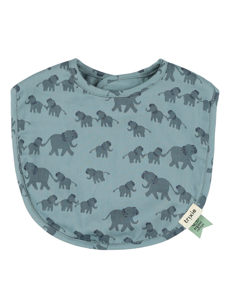 Trixie - Lot de 2 bavoirs de naissance Bleu - Kiabi