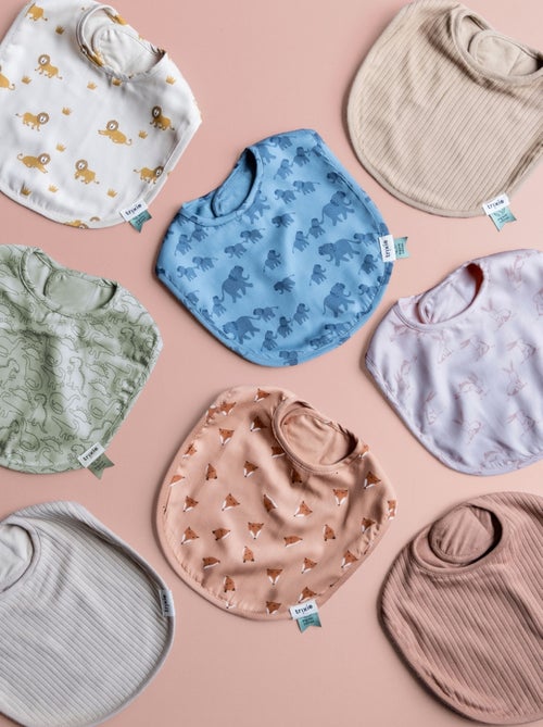 Trixie - Lot de 2 bavoirs de naissance - Kiabi