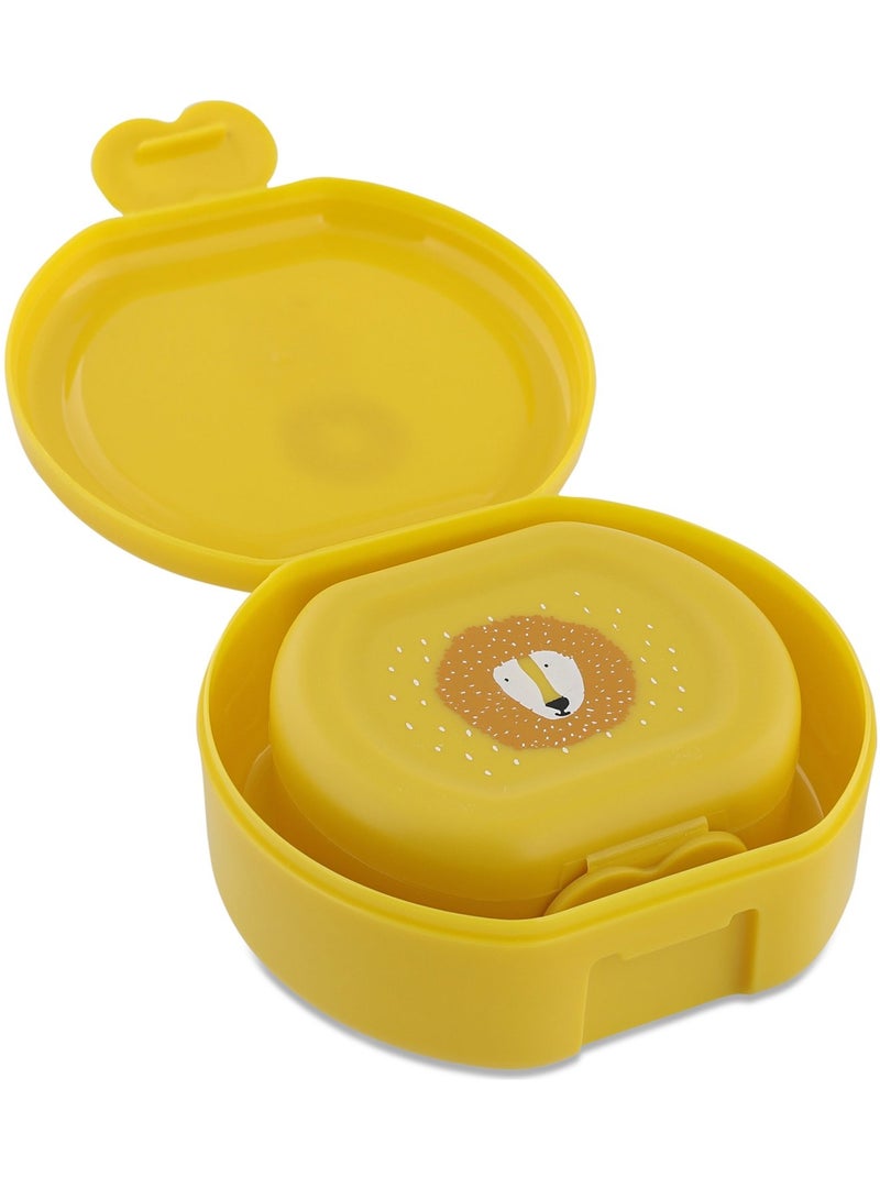 Trixie - Lot de 2 boîtes à goûter à clip Jaune - Kiabi