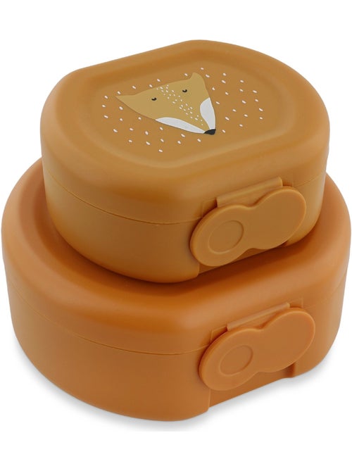 Trixie - Lot de 2 boîtes à goûter à clip - Kiabi Trixie - Lot de 2 boîtes à goûter à clip - Kiabi