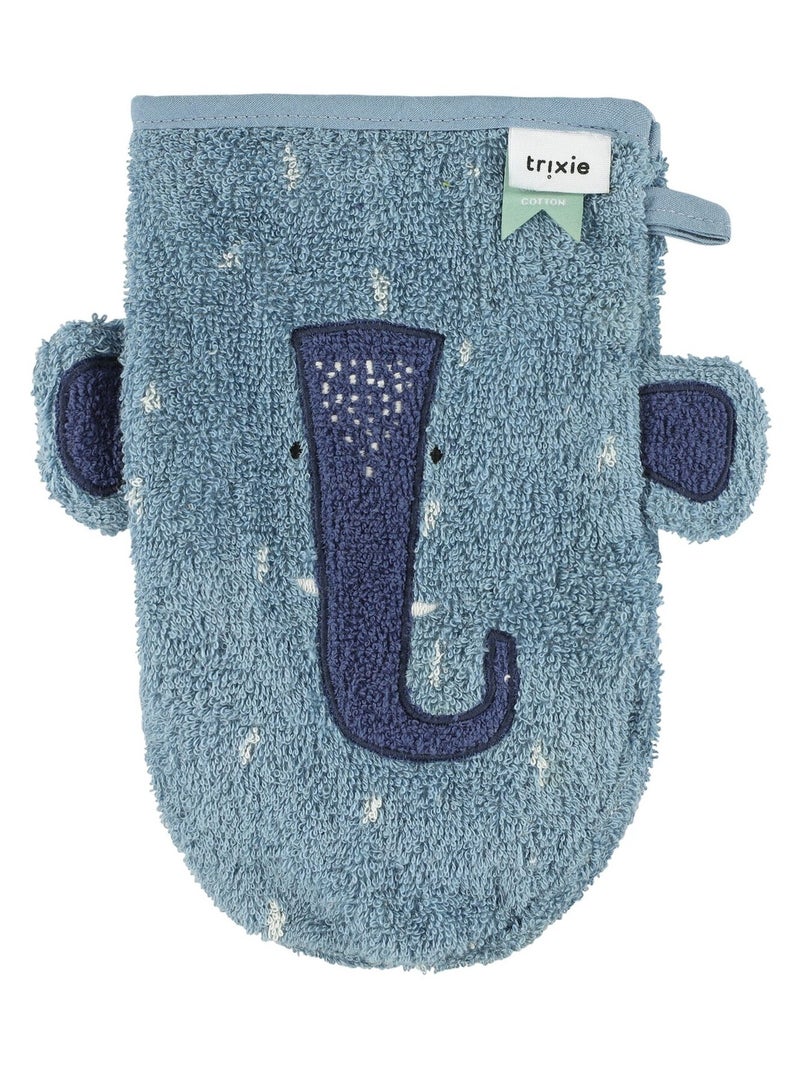 Trixie - Lot de 2 gants de toilette Bleu - Kiabi