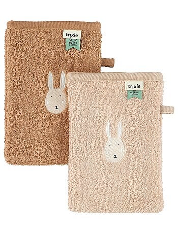 Trixie - Lot de 2 gants de toilette