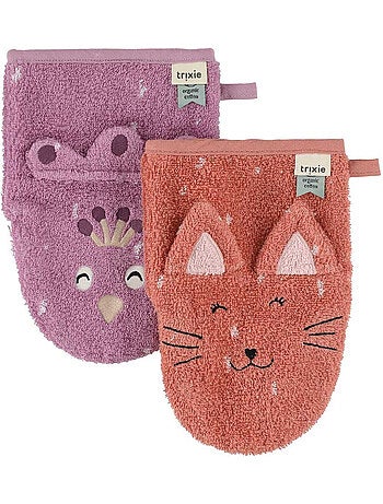 Trixie - lot de 2 gants de toilette