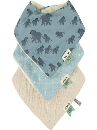 Trixie - Lot de 3 bavoirs bandanas