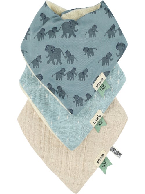 Trixie - Lot de 3 bavoirs bandanas - Kiabi