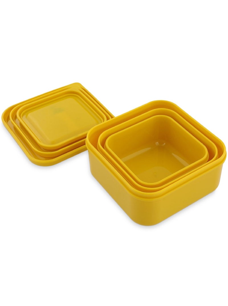 Trixie - Lot de 3 boîtes à goûter Jaune - Kiabi