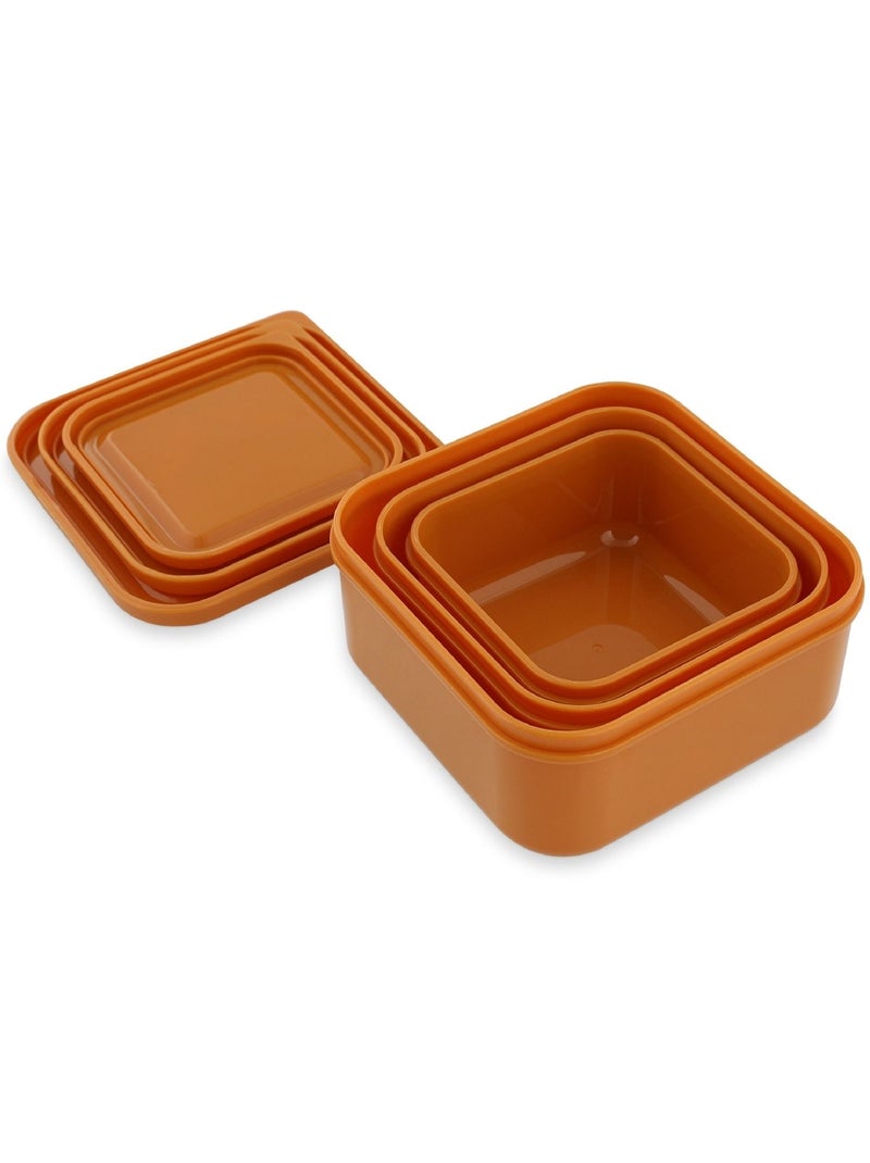 Trixie - Lot de 3 boîtes à goûter Orange - Kiabi