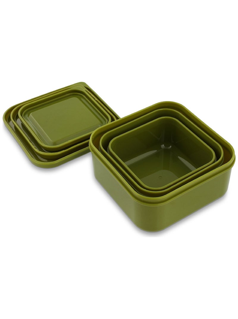 Trixie - Lot de 3 boîtes à goûter Vert - Kiabi