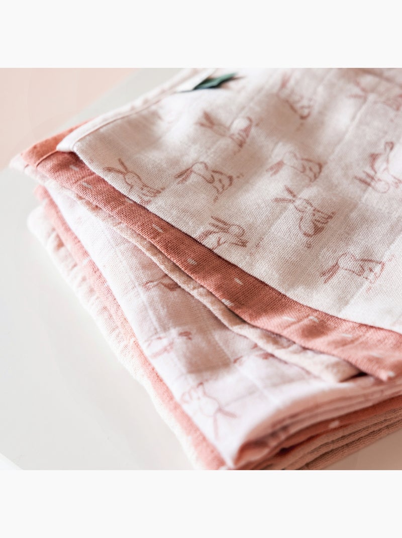 Trixie - Maxi lange en mousseline Rose - Kiabi